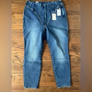 NWT Good American size 20 Skinny Sculpting Jeans High Rise Skinny Good Legs